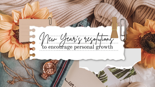 3 New Year's resolutions to encourage personal growth.