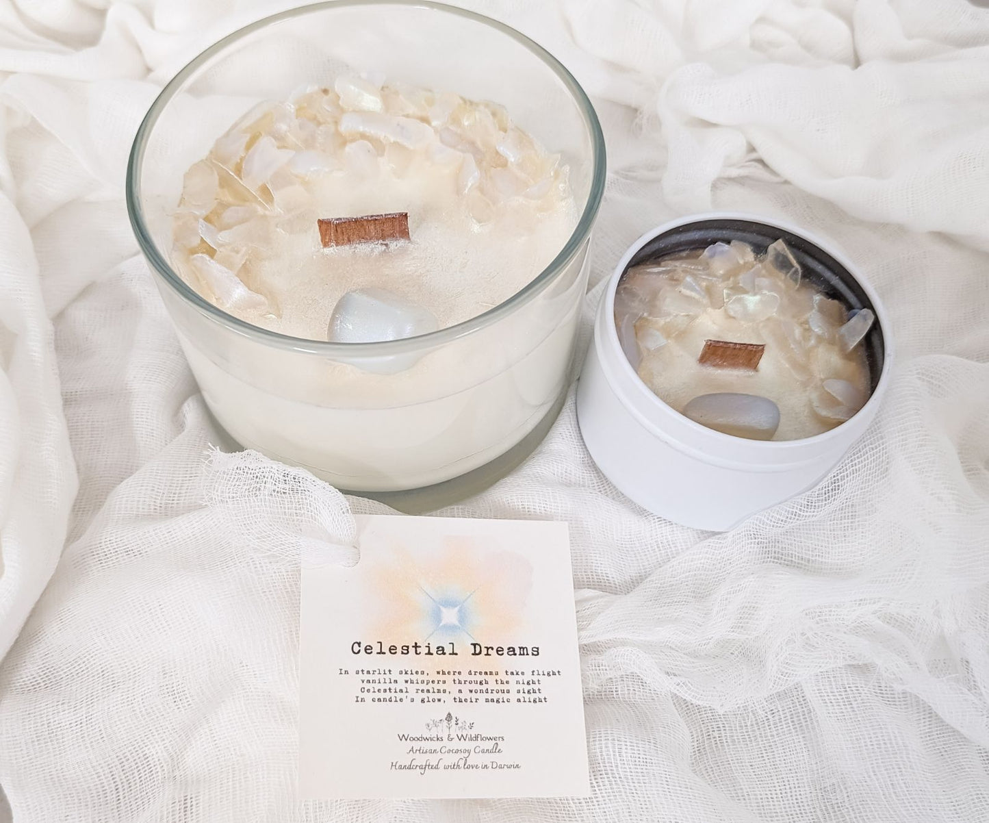 vanilla glass jar candle