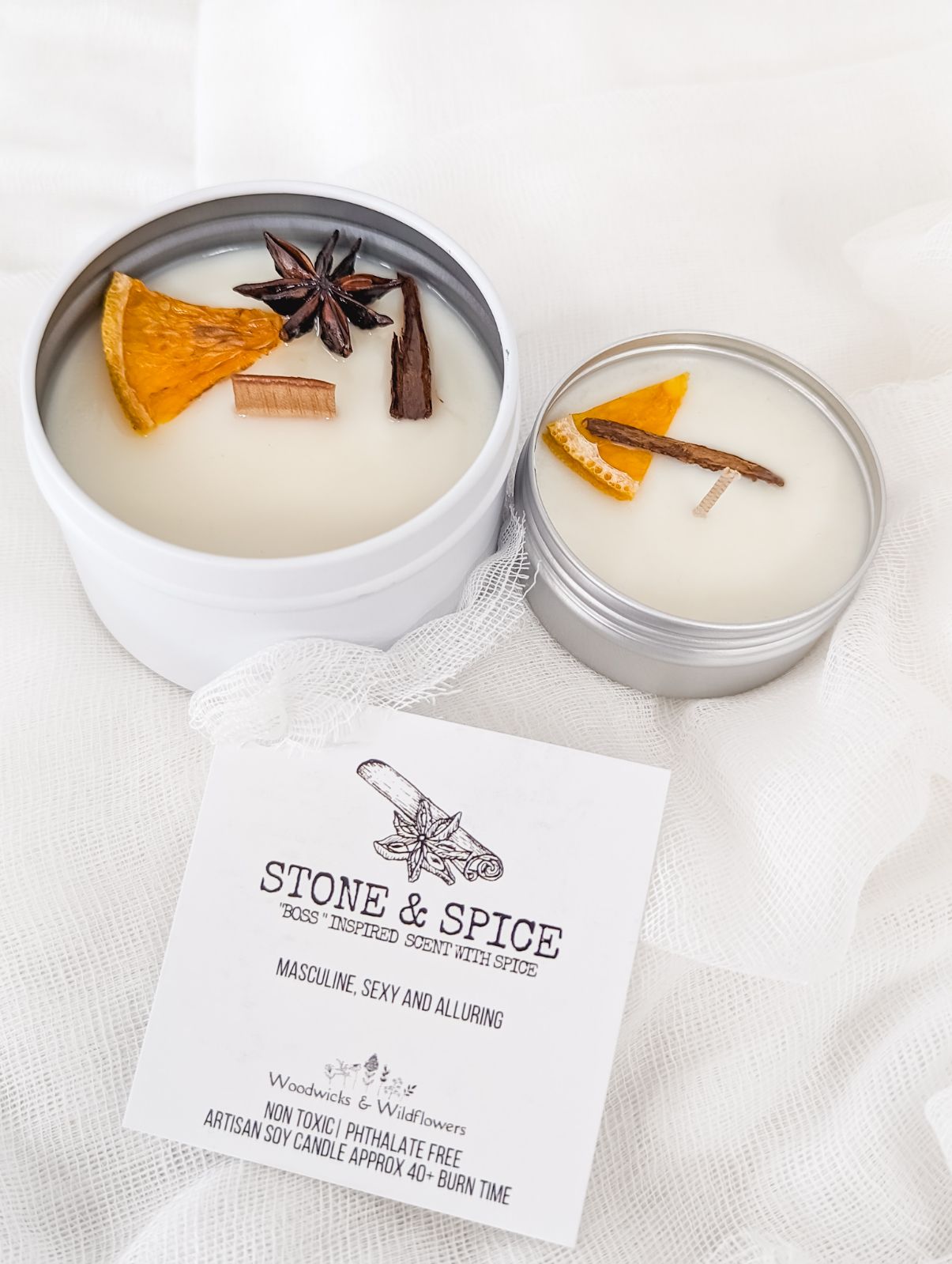 Stone and Spice Candle