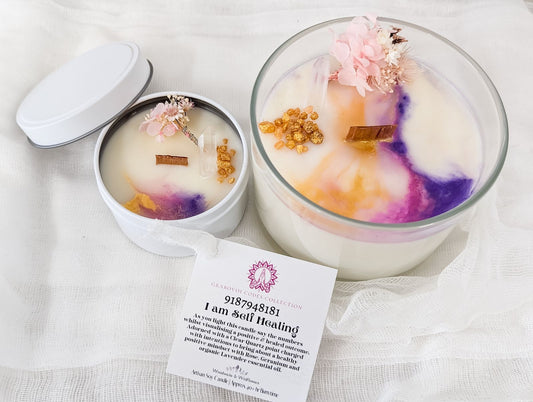 I am Self Healing Candle