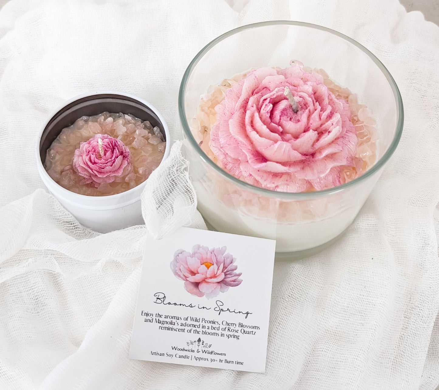 Blooms in Spring Candle