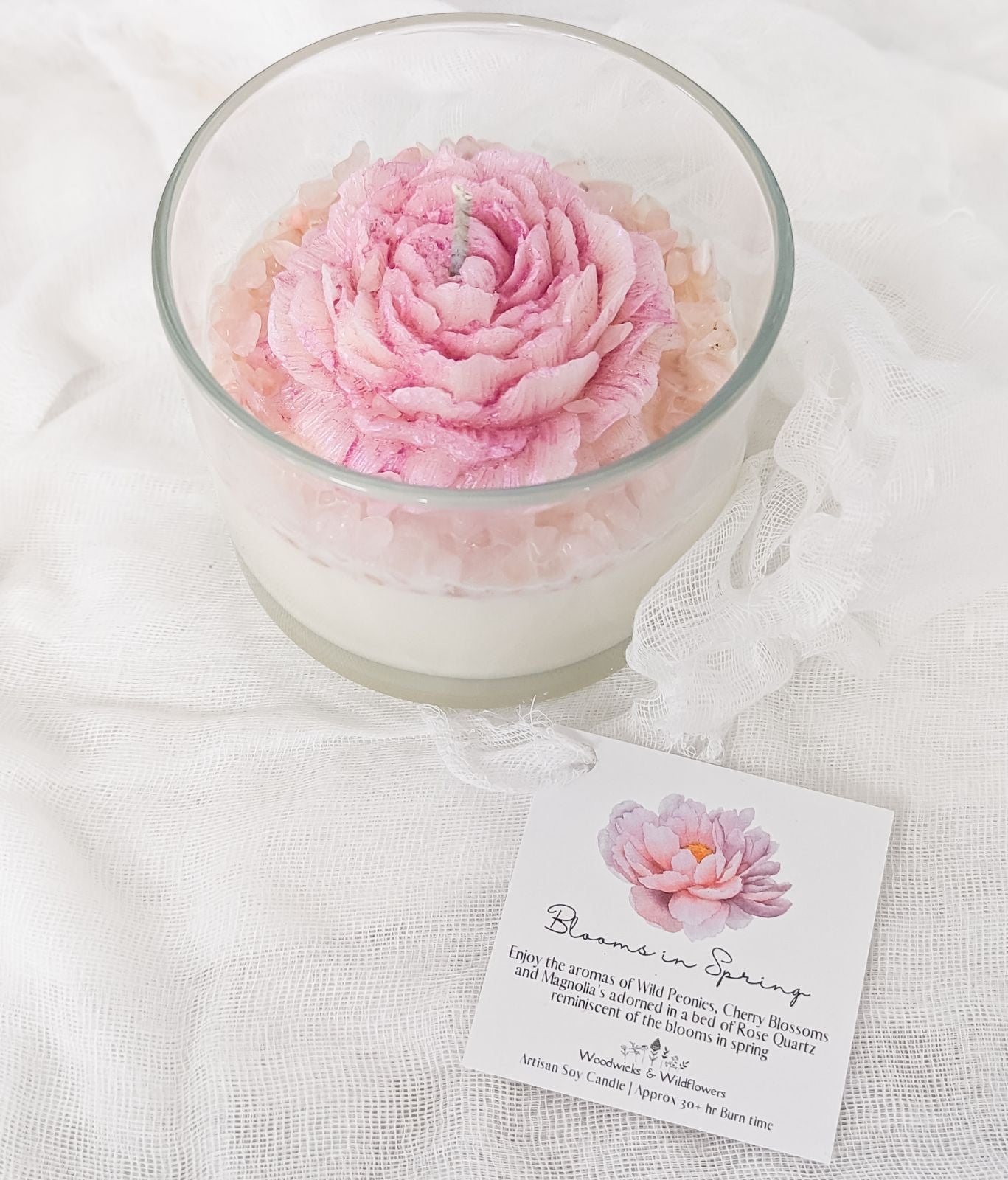 Blooms in Spring Candle